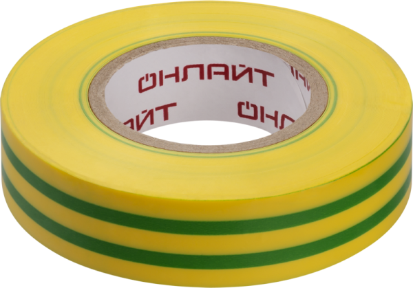 Изолента ПВХ 90 601 OIT-B19-20-YG желт./зел. ОНЛАЙТ 90601 Изолента ПВХ 90 601 OIT-B19-20-YG желт./зел. ОНЛАЙТ 90601