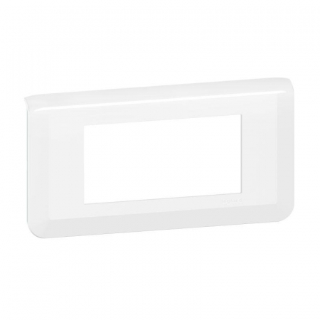 Рамка 4мод. Mosaic бел. Leg 078814L