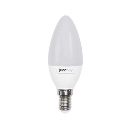 Лампа светодиодная PLED-SP 9Вт C37 свеча 3000К тепл. бел. E14 820лм 230В JazzWay 2859457A Лампа светодиодная PLED-SP 9Вт C37 свеча 3000К тепл. бел. E14 820лм 230В JazzWay 2859457A