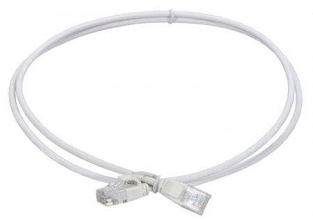 Патч-корд кат.5E UTP LSZH 2м slim колпачок с язычком бел. ITK PC08-C5EUL-2M-SL-WT Патч-корд кат.5E UTP LSZH 2м slim колпачок с язычком бел. ITK PC08-C5EUL-2M-SL-WT