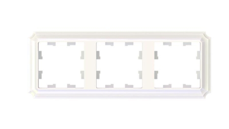 Рамка 3-м AtlasDesign Antique универс. жемчуж. SE ATN100403