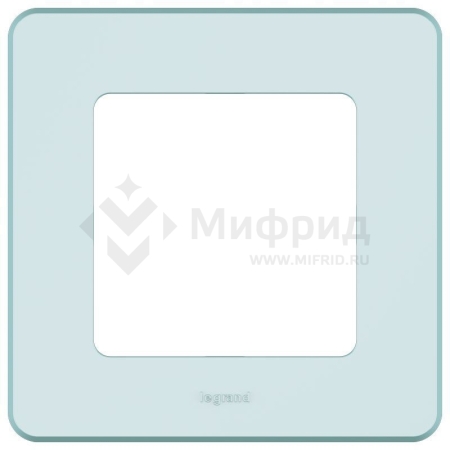 Рамка 1-м СП Inspiria IP20 мятн. IEK 673935