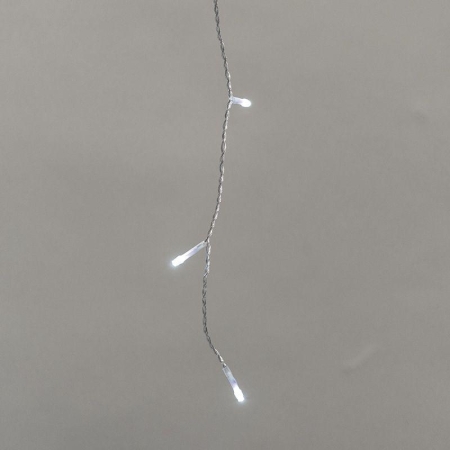 Гирлянда светодиодная "Айсикл" (бахрома) 10х0.6м 238LED бел. 5.1Вт 230В IP44 эффект мерцания провод прозр. Neon-Night 255-545 Гирлянда светодиодная "Айсикл" (бахрома) 10х0.6м 238LED бел. 5.1Вт 230В IP44 эффект мерцания провод прозр. Neon-Night 255-545