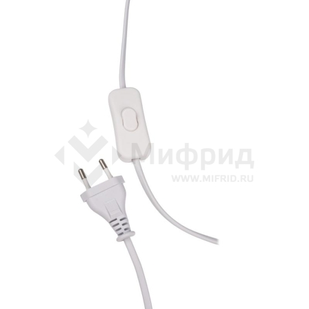 Светильник настольный JH2-02-pk E14 IP20 130х130х255мм керамика; ткань; PVC-пластик роз. JazzWay 5062337