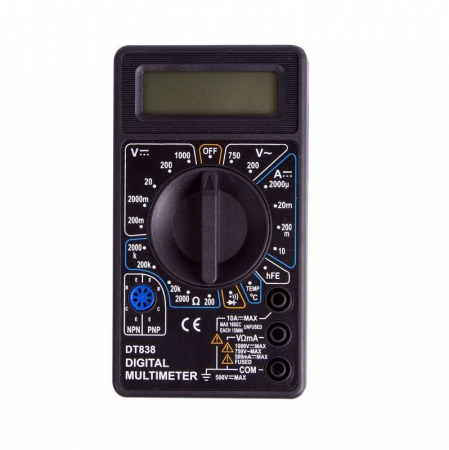 Мультиметр портативный M838 (DT838) PROCONNECT 13-3013 Мультиметр портативный M838 (DT838) PROCONNECT 13-3013