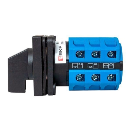Переключатель кулачковый ПК-1-43 3п 25А "1-0-2" IP65 EKF pk-1-43-25-65 Переключатель кулачковый ПК-1-43 3п 25А "1-0-2" IP65 EKF pk-1-43-25-65