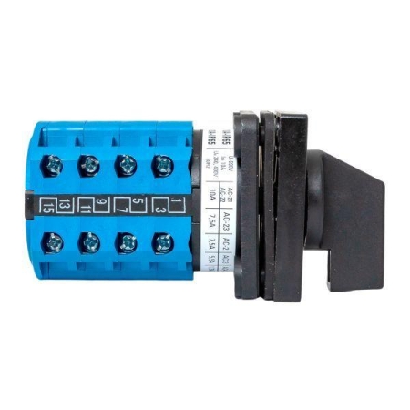 Переключатель кулачковый ПК-1-24 4п 10А "1-0-2" IP65 EKF pk-1-24-10-65 Переключатель кулачковый ПК-1-24 4п 10А "1-0-2" IP65 EKF pk-1-24-10-65