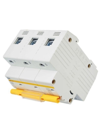 Выключатель автоматический модульный 3п C 50А 10кА ВА47-100 KARAT IEK MVA40-3-050-C Выключатель автоматический модульный 3п C 50А 10кА ВА47-100 KARAT IEK MVA40-3-050-C