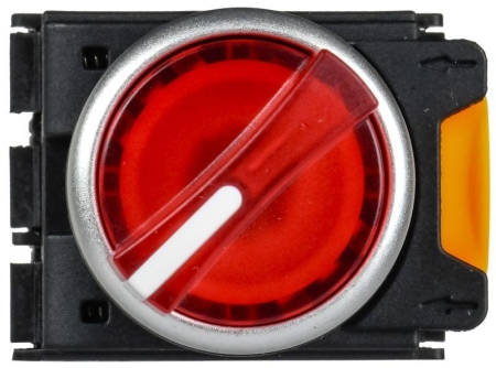 Переключатель 2 полож. 1НО+1НЗ с подсветкой красн. MASTER IEK MI-SW60-11XD-3-14-2-K04