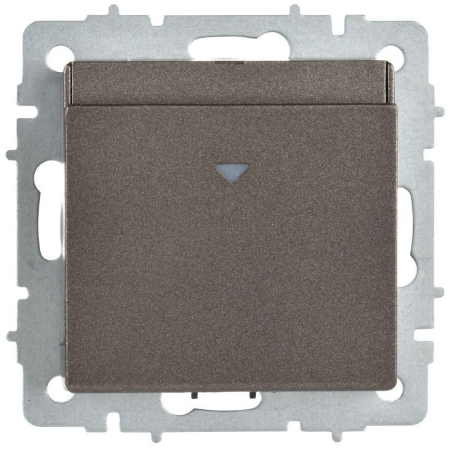 Выключатель карточный BRITE 30А ВС10-1-8-БрТБ механизм бронза IEK BR-V11-0-10-K45