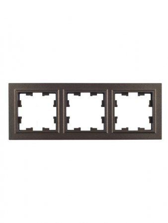 Рамка 3-м BRITE РУ-3-БрТБ бронза IEK BR-M32-K45 Рамка 3-м BRITE РУ-3-БрТБ бронза IEK BR-M32-K45