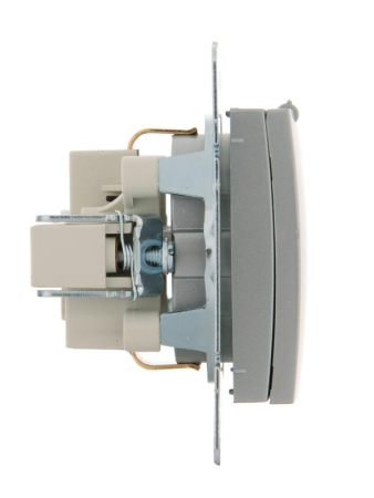 Розетка 1-м СП Karina с заземл. с крышкой термопласт механизм матов. серебр. LEZARD 707-4388-123B Розетка 1-м СП Karina с заземл. с крышкой термопласт механизм матов. серебр. LEZARD 707-4388-123B