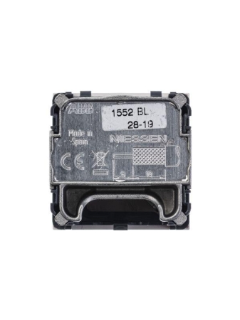 Розетка телевизионная одиночная TV/R/SAT 2мод. Zenit с накладкой бел. ABB 2CLA225130N1101 Розетка телевизионная одиночная TV/R/SAT 2мод. Zenit с накладкой бел. ABB 2CLA225130N1101