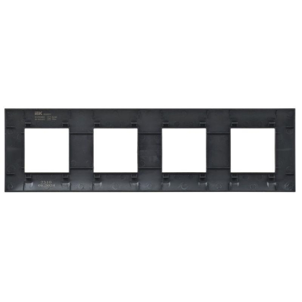 Рамка 4-м SKANDY SK-F04Bl черн. IEK SK-M42-K02 Рамка 4-м SKANDY SK-F04Bl черн. IEK SK-M42-K02