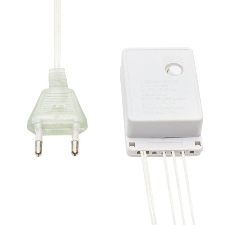 Гирлянда светодиодная "Сеть" 1х1.5м 96LED мультиколор 12Вт 220-240В IP20 с контроллером 8 режимов провод ПВХ прозр. Neon-Night 215-119-6 Гирлянда светодиодная "Сеть" 1х1.5м 96LED мультиколор 12Вт 220-240В IP20 с контроллером 8 режимов провод ПВХ прозр. Neon-Night 215-119-6