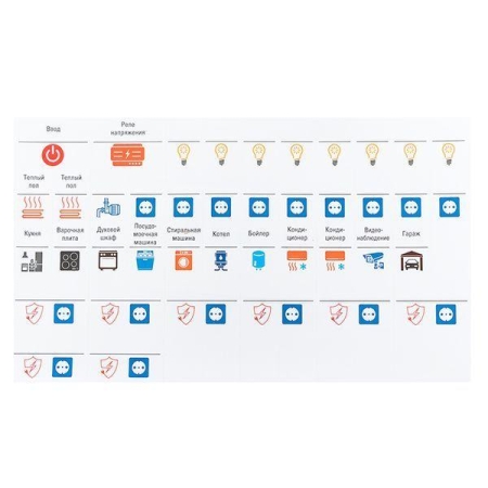Наклейка модульная средний комплект 137х240 PROxima EKF mn-1-2 Наклейка модульная средний комплект 137х240 PROxima EKF mn-1-2