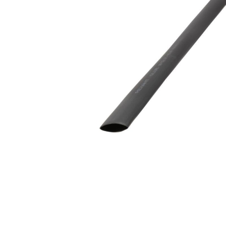 Трубка термоусадочная двустенная клеевая 12.7/6.35 (2:1) (уп.10шт) по 1м черн. Rexant 26-2105