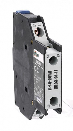 Приставка контактная ПК-03 боков. доп. контакты 1НО+1НЗ DEKraft 24108DEK Приставка контактная ПК-03 боков. доп. контакты 1НО+1НЗ DEKraft 24108DEK