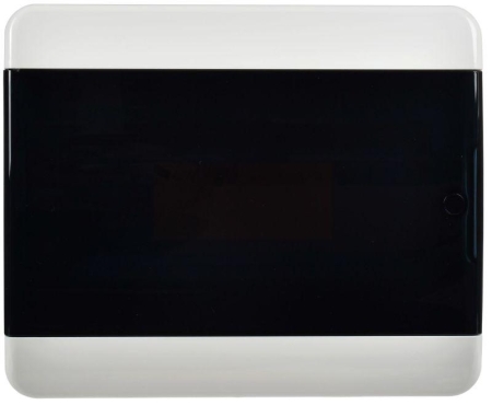 Корпус ЩРН-П-12 TEKFOR IP41 черн. прозр. дверь пластик. IEK TF5-KP12-N-12-41-K01-K03