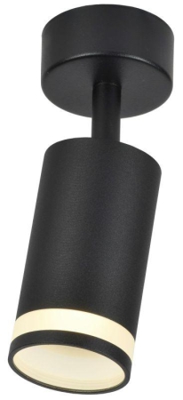 Светильник 4006 GU10 настенно-потолочный черн. IEK LT-USB0-4006-GU10-1-K02