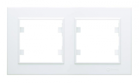 Рамка 2-м Karea горизонт. бел. Makel 56001702