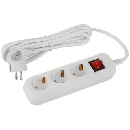 Удлинитель 3х3м с заземл. с выкл. ПВС 3х1 UDL-16-330-ES Greenline Эра Б0065056 Удлинитель 3х3м с заземл. с выкл. ПВС 3х1 UDL-16-330-ES Greenline Эра Б0065056