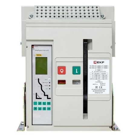 Выключатель автоматический 3п 1600/630А 65кА ВА-450 стац. v2 EKF mccb450-1600-630-v2 Выключатель автоматический 3п 1600/630А 65кА ВА-450 стац. v2 EKF mccb450-1600-630-v2