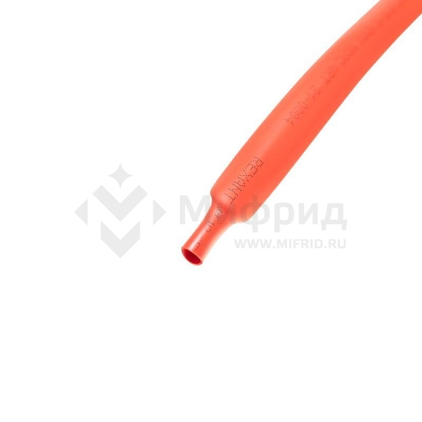 Трубка термоусадочная ТУТ нг 10.0/5.0 красн. 1м REXANT 21-0004