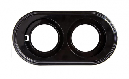 Рамка 2-м ретро пластик. черн. Bironi BF1-620-23 Рамка 2-м ретро пластик. черн. Bironi BF1-620-23