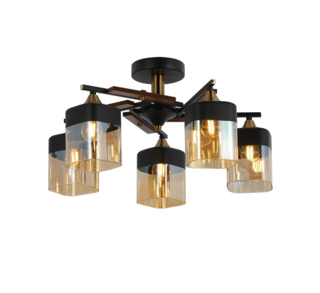 Люстра Glitz 60Вт E27х5 IP20 Freya FR5154PL-05B Люстра Glitz 60Вт E27х5 IP20 Freya FR5154PL-05B