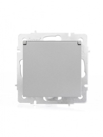 Розетка 1-м СП Vesna с заземл. с крышкой ПБТ механизм платина LEZARD 742-3588-123B Розетка 1-м СП Vesna с заземл. с крышкой ПБТ механизм платина LEZARD 742-3588-123B