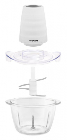 Измельчитель электрический HYC-G2110 1л. 200Вт бел. HYUNDAI 1195142
