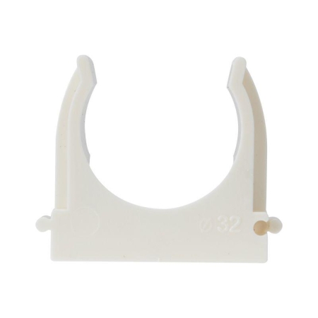 Держатель для труб (клипса) d32мм для монтажного пистолета бел. Rexant 28-0432-3