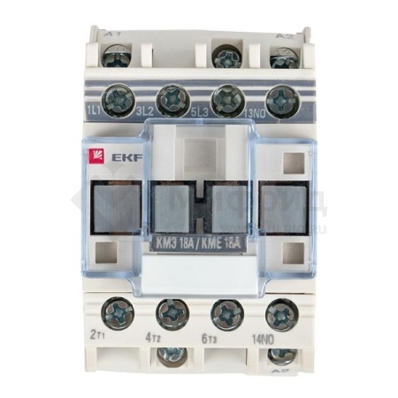 Контактор КМЭ-1 18А кат. 230В AC 1НО EKF ctr-s-18-220