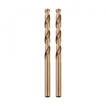 Сверло по металлу 3.5мм "Кобальт" (сталь HSS-Co 5% M35 P6M5K5) DIN 338 (блист.2шт) Kranz KR-91-0504