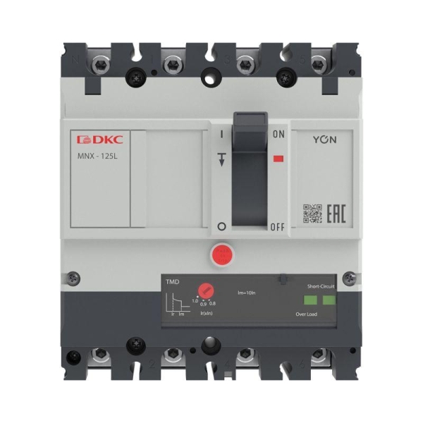 Выключатель автоматический 3N 63А 70кА pro MNX125L при AC415V расцепитель TMD YON MNX125L3NTMD0063 Выключатель автоматический 3N 63А 70кА pro MNX125L при AC415V расцепитель TMD YON MNX125L3NTMD0063