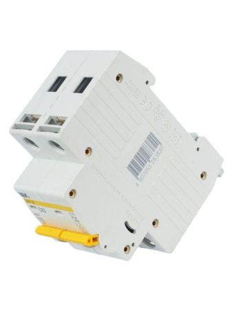 Выключатель автоматический модульный 2п C 63А 4.5кА ВА47-29 KARAT IEK MVA20-2-063-C Выключатель автоматический модульный 2п C 63А 4.5кА ВА47-29 KARAT IEK MVA20-2-063-C