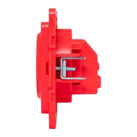 Розетка 1-м СП Стокгольм 16А с заземл. защ. шторки винтов. клеммы механизм красн. EKF EYR16-028-30 Розетка 1-м СП Стокгольм 16А с заземл. защ. шторки винтов. клеммы механизм красн. EKF EYR16-028-30