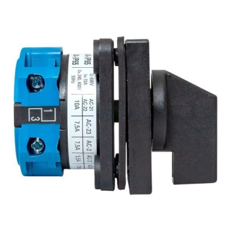 Переключатель кулачковый ПК-1-51 1п 10А "1-2" IP65 EKF pk-1-51-10-65 Переключатель кулачковый ПК-1-51 1п 10А "1-2" IP65 EKF pk-1-51-10-65