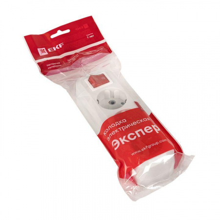 Колодка удлинителя 3-м с заземл. 16А Эксперт 3.5кВт с выкл. PROxima EKF AKB16-3i Колодка удлинителя 3-м с заземл. 16А Эксперт 3.5кВт с выкл. PROxima EKF AKB16-3i