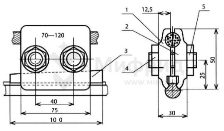 Зажим питающий КС-053