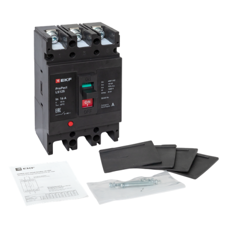 Выключатель автоматический 3п 16А 18кА LS125 ProPact EKF mccb-125-18-3-16-ls Выключатель автоматический 3п 16А 18кА LS125 ProPact EKF mccb-125-18-3-16-ls