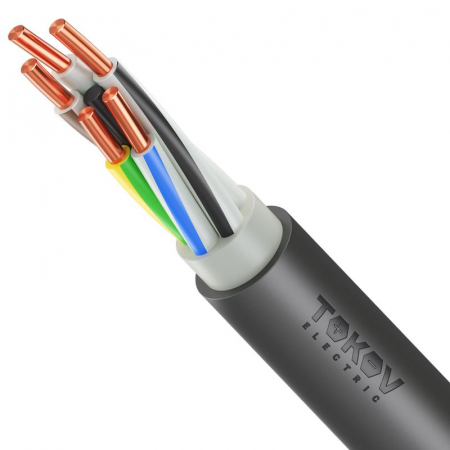 Кабель TOKOV ELECTRIC ППГнг(А)-HF 5х16 ОК (N PE) 1кВ (м) ТХМ00416254 Кабель TOKOV ELECTRIC ППГнг(А)-HF 5х16 ОК (N PE) 1кВ (м) ТХМ00416254