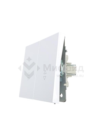 Выключатель проходной 2-кл. СП ZIMA IP20 10А безвинт. зажим бел. LEZARD 704-0288-106QC