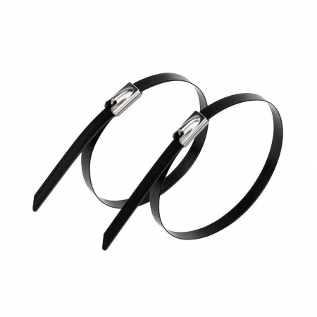 Хомут стальной с полимерным покрытием 400х4.6 (уп.50шт) Rexant 07-0428-5 Хомут стальной с полимерным покрытием 400х4.6 (уп.50шт) Rexant 07-0428-5