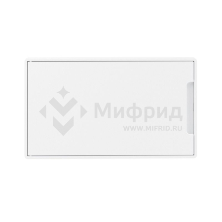 Щиток встраиваемый Фрейм (FRAME) 18мод. с бел. дверцей с 2 шинами PEN на 8 и 10 отверст. бел. DKC F18B1WW