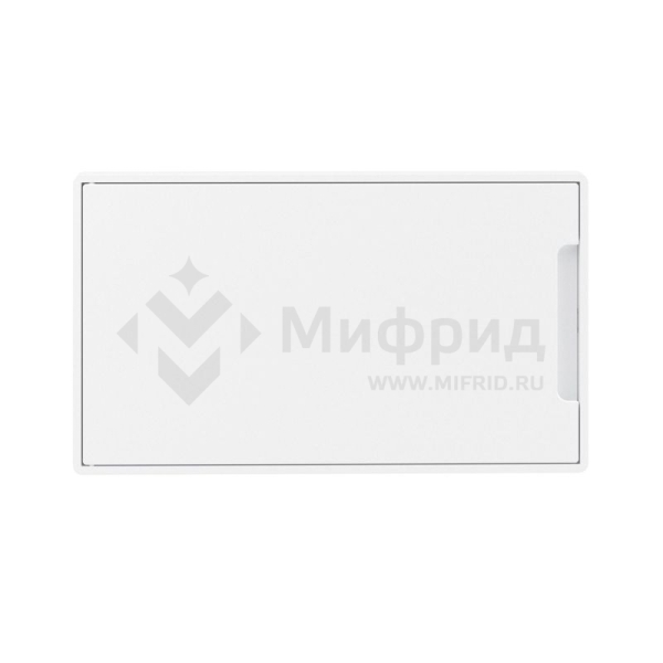 Щиток встраиваемый Фрейм (FRAME) 18мод. с бел. дверцей с 2 шинами PEN на 8 и 10 отверст. бел. DKC F18B1WW