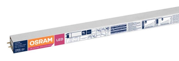 Лампа светодиодная SUBSTITUBE 8B-1.5M 20W/840 230V AC DE RU 20Вт T8 матовая 4000К нейтр. бел. G13 220-240В 1800лм (замена 58Вт) OSRAM 4058075480186 Лампа светодиодная SUBSTITUBE 8B-1.5M 20W/840 230V AC DE RU 20Вт T8 матовая 4000К нейтр. бел. G13 220-240В 1800лм (замена 58Вт) OSRAM 4058075480186