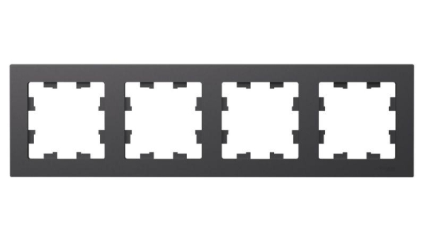 Рамка 4-м AtlasDesign универс. базальт SE ATN001404