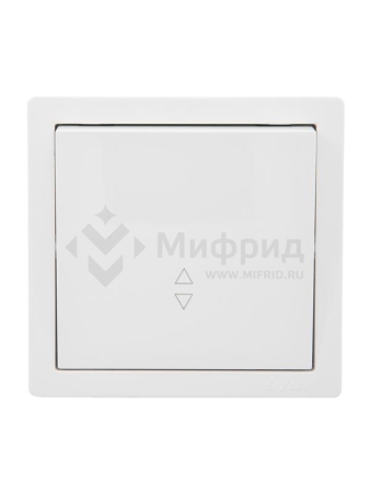 Выключатель проходной 1-кл. ОП LETO бел. LEZARD 752-0200-105